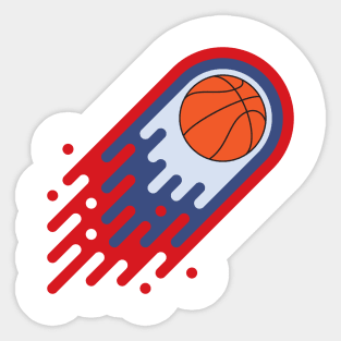 Basketball ball Sticker